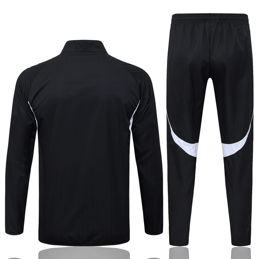Survetement Real Madrid Veste 2025 2026 Noir Charbon (4)
