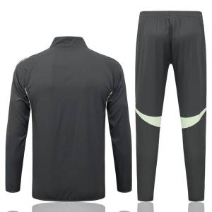 Survetement Real Madrid Veste 2025 2026 Noir Jaune (4)