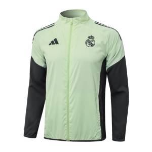 Survetement Real Madrid Veste 2025 2026 Vert Pastel (2)