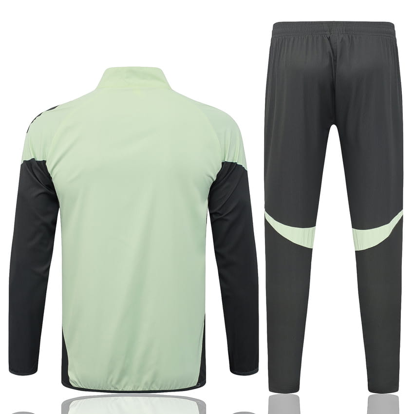 Survetement Real Madrid Veste 2025 2026 Vert Pastel (3)