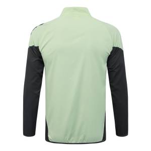 Survetement Real Madrid Veste 2025 2026 Vert Pastel (4)