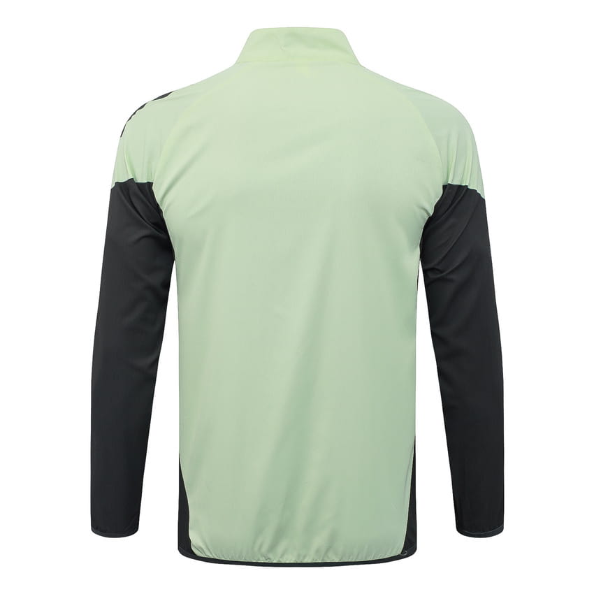 Survetement Real Madrid Veste 2025 2026 Vert Pastel (4)