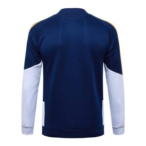 Survetement Real Madrid Veste 2026 2027 Bleu Foncé (2)