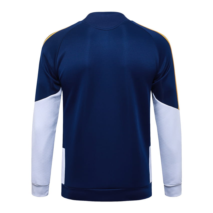 Survetement Real Madrid Veste 2026 2027 Bleu Foncé (2)