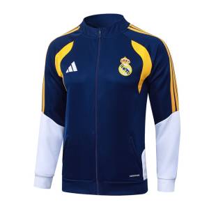Survetement Real Madrid Veste 2026 2027 Bleu Foncé (3)
