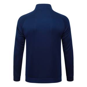 Survetement Real Madrid Veste 2026 2027 Bleu Sombre (4)