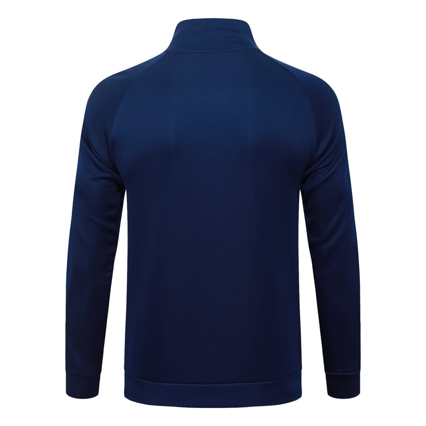 Survetement Real Madrid Veste 2026 2027 Bleu Sombre (4)