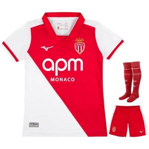 Maillot AS Monaco Kit Enfant Domicile 2026 2027