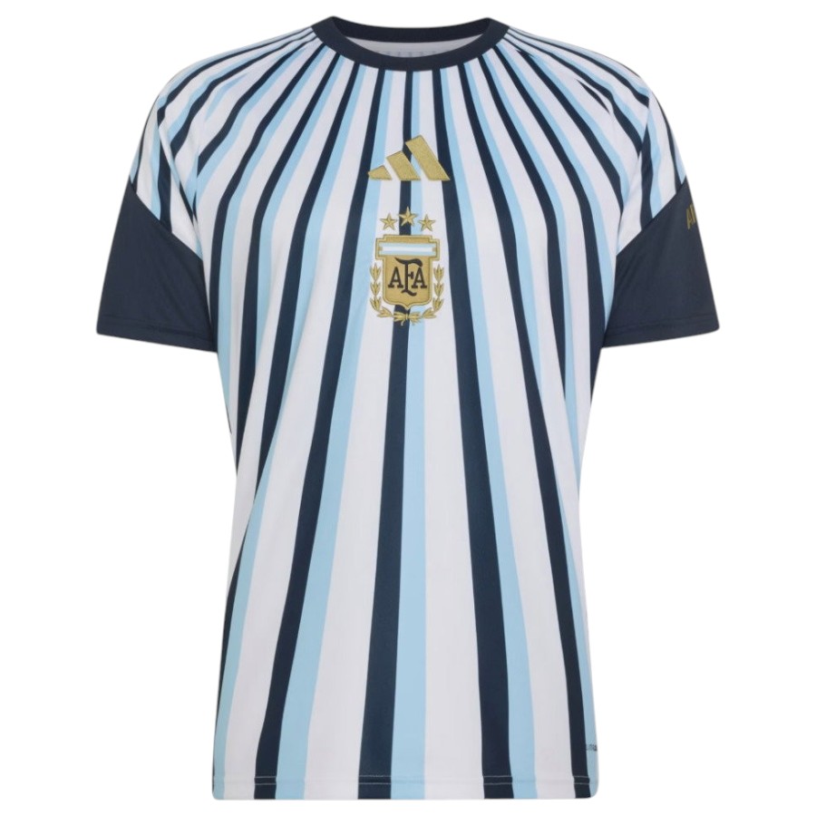 Maillot Argentine Domicile Pre-Match 2026 2027 Blanc (1)