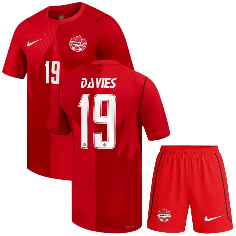 Maillot Kit Enfant Canada Domicile 2026 2027 Davies