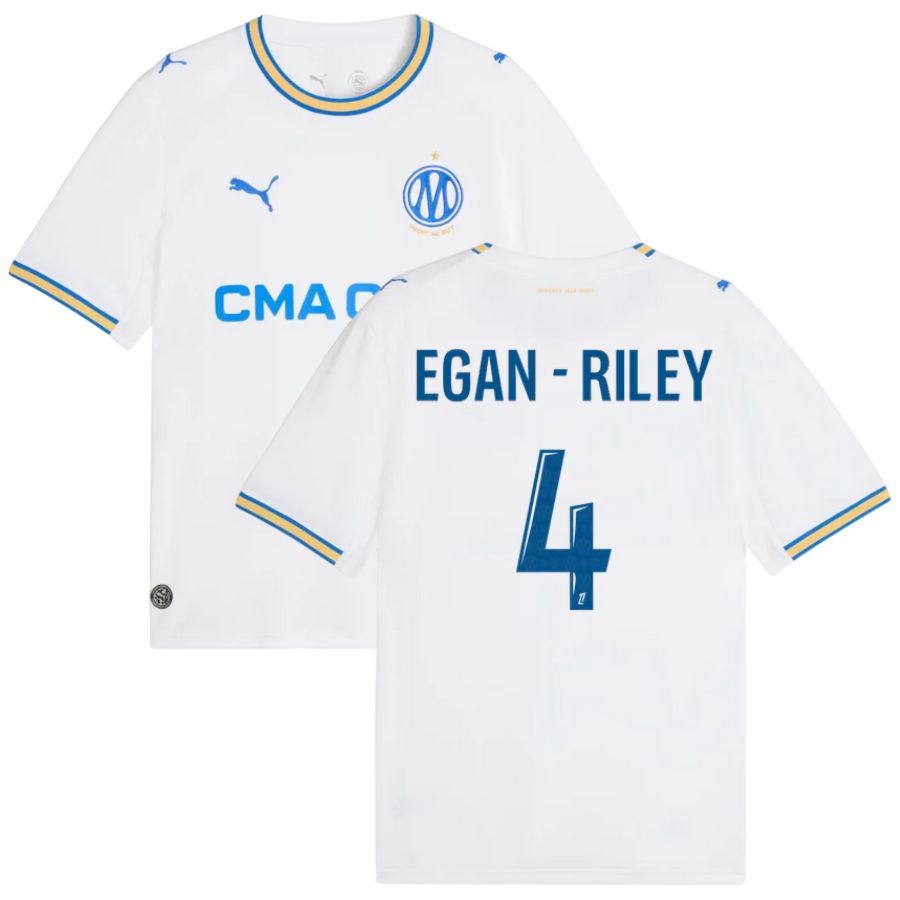 Maillot OM Domicile 2026 2027 Egan-Riley (1)