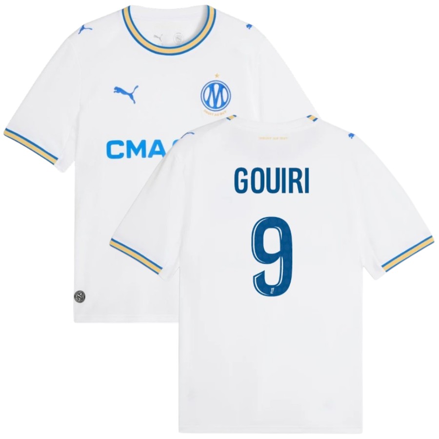 Maillot OM Domicile 2026 2027 Gouiri (1)