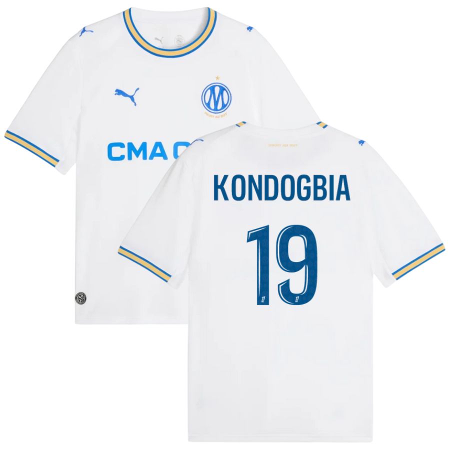 Maillot OM Domicile 2026 2027 Kondogbia (1)