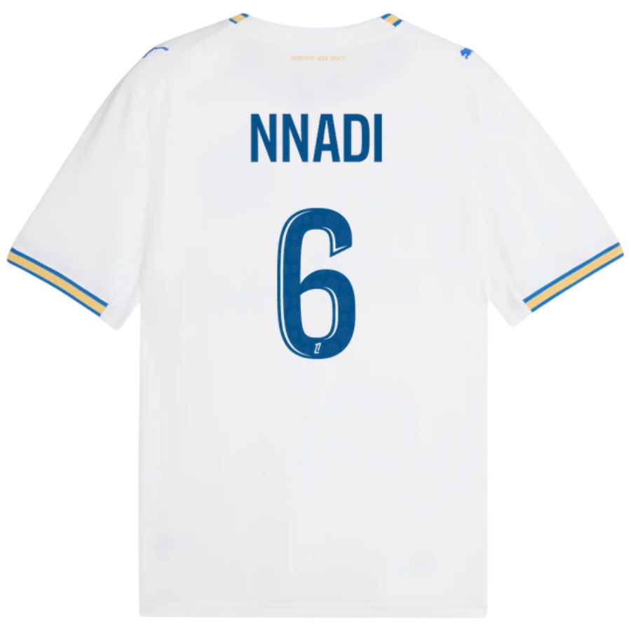 Maillot OM Domicile 2026 2027 Nnadi (2)