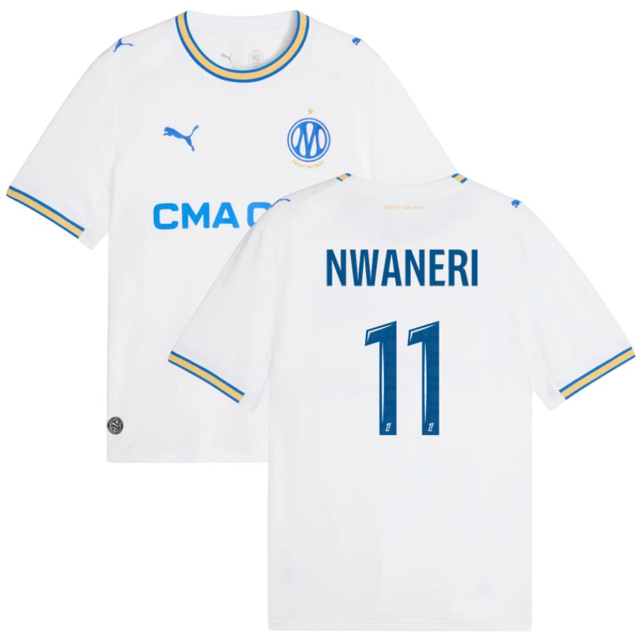 Maillot OM Domicile 2026 2027 Nwaneri (1)