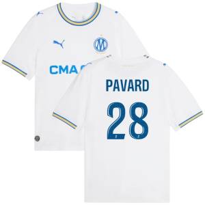 Maillot OM Domicile 2026 2027 Pavard (1)