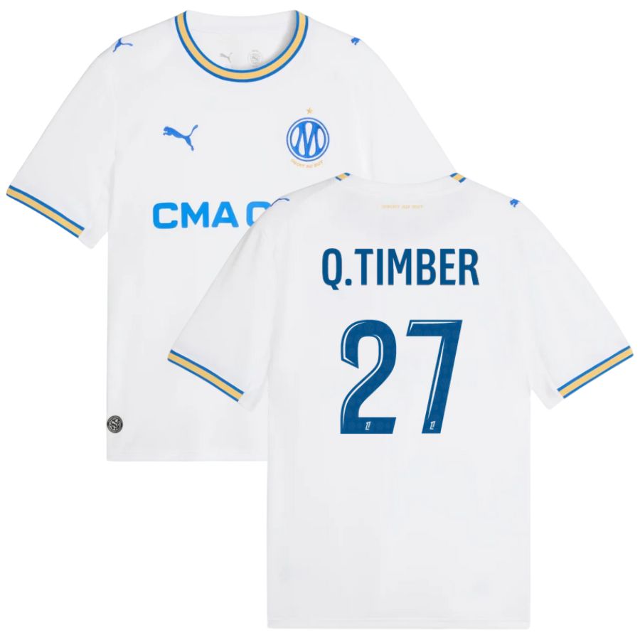 Maillot OM Domicile 2026 2027 Quinten Timber (1)