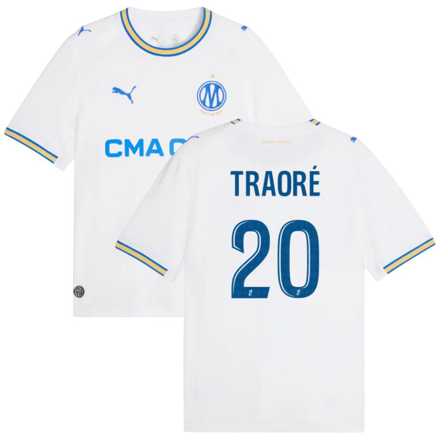 Maillot OM Domicile 2026 2027 Traore (1)