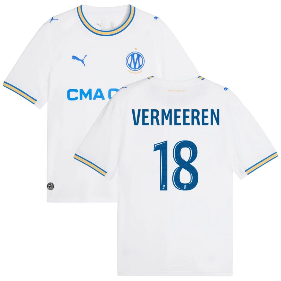 Maillot OM Domicile 2026 2027 Vermeeren (1)
