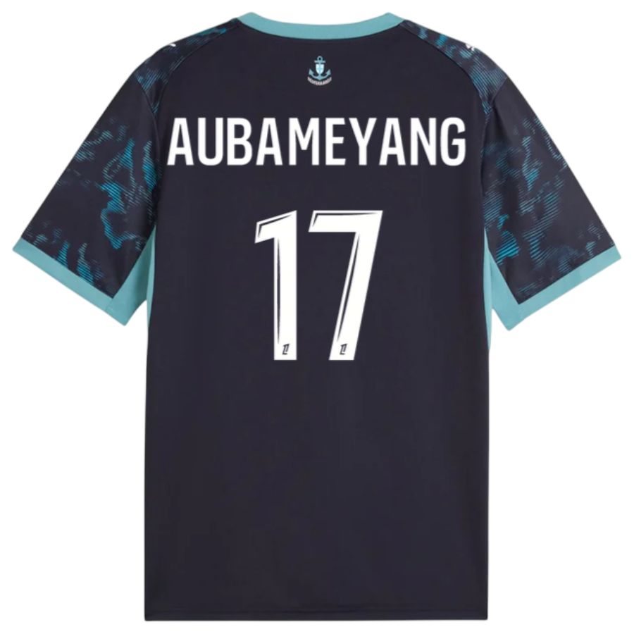 Maillot OM Exterieur 2026 2027 Aubameyang (2)