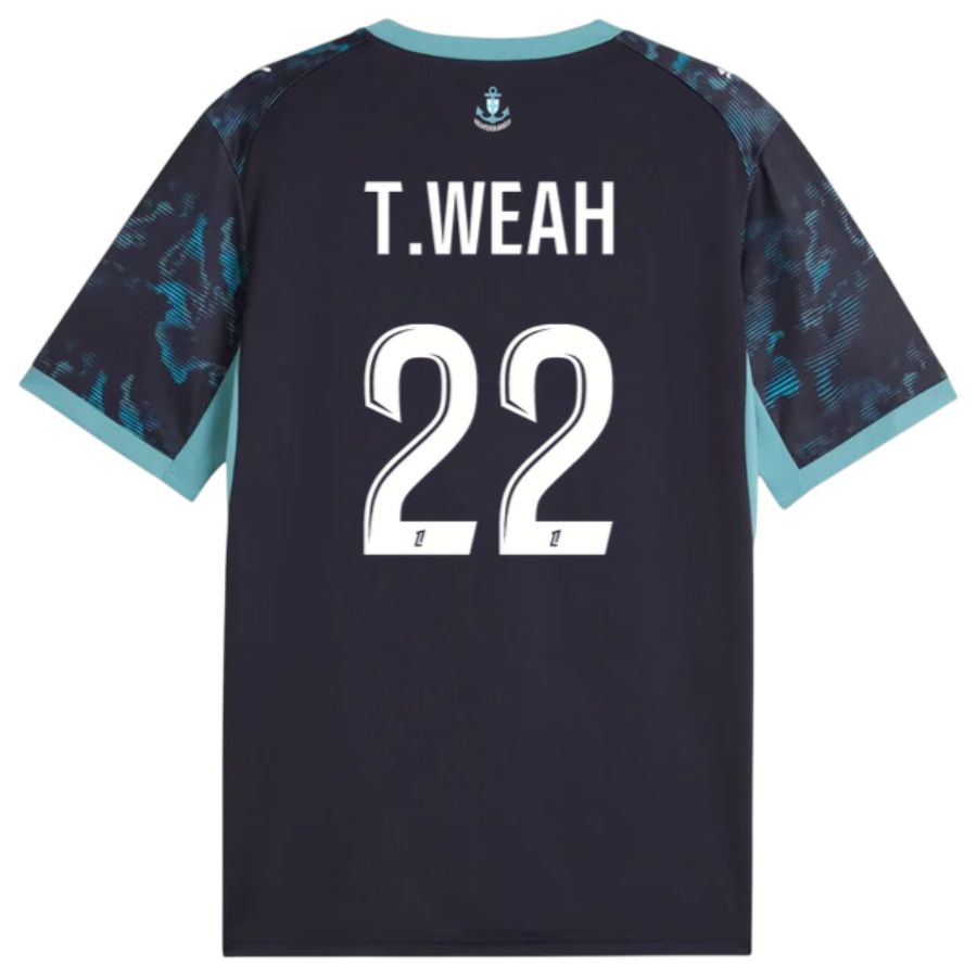 Maillot OM Exterieur 2026 2027 Weah (2)