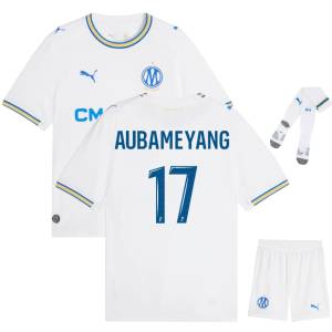 Maillot OM Kit Enfant Domicile 2026 2027 Aubameyang