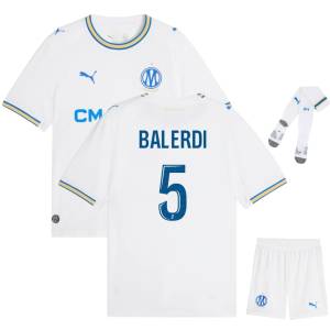 Maillot OM Kit Enfant Domicile 2026 2027 Balerdi