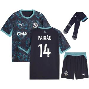 Maillot OM Kit Enfant Exterieur 2026 2027 Paixao