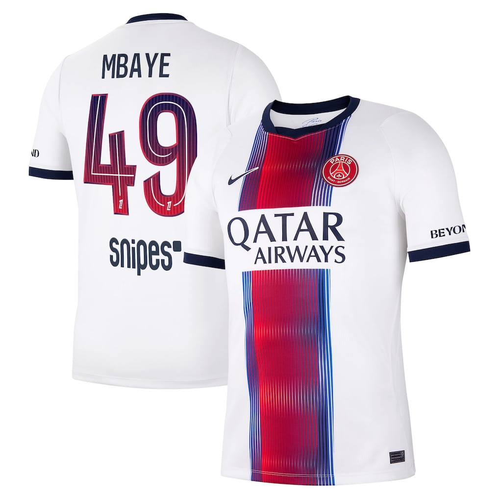 Maillot PSG Exterieur 2026 2027 Mbaye (1)