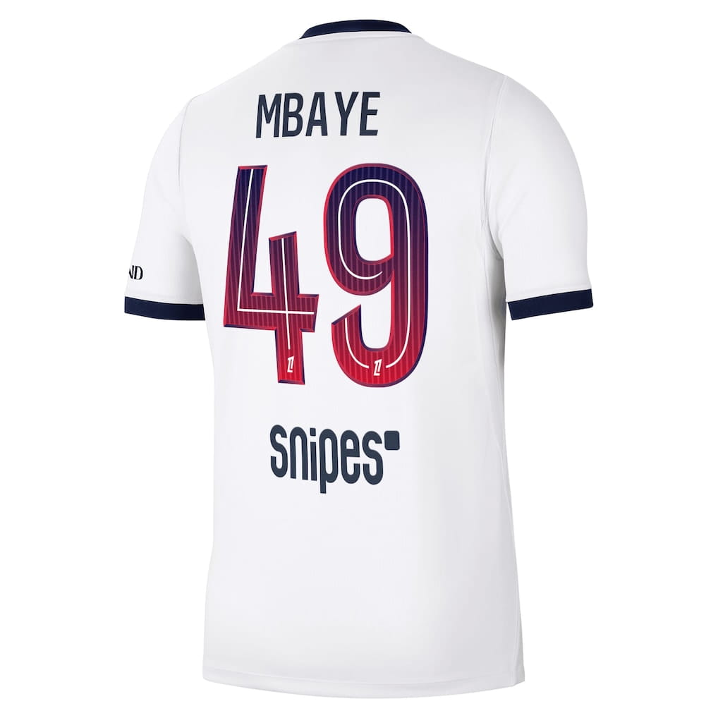 Maillot PSG Exterieur 2026 2027 Mbaye (2)