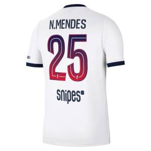 Maillot PSG Exterieur 2026 2027 Mendes (2)