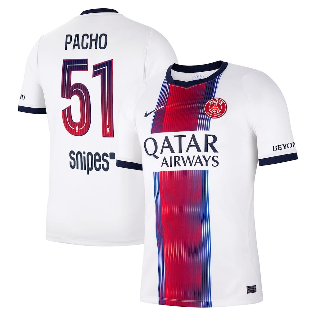 Maillot PSG Exterieur 2026 2027 Pacho (1)