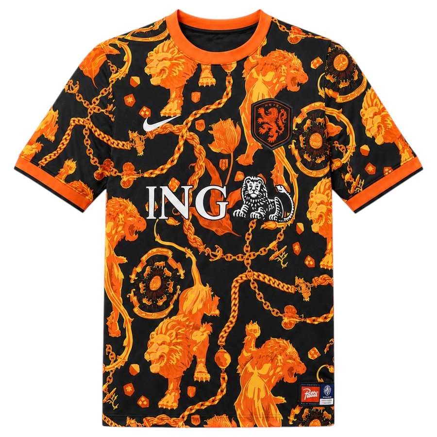 Maillot Pays Bas Pre-Match Nike x Patta Academy Pro (1)