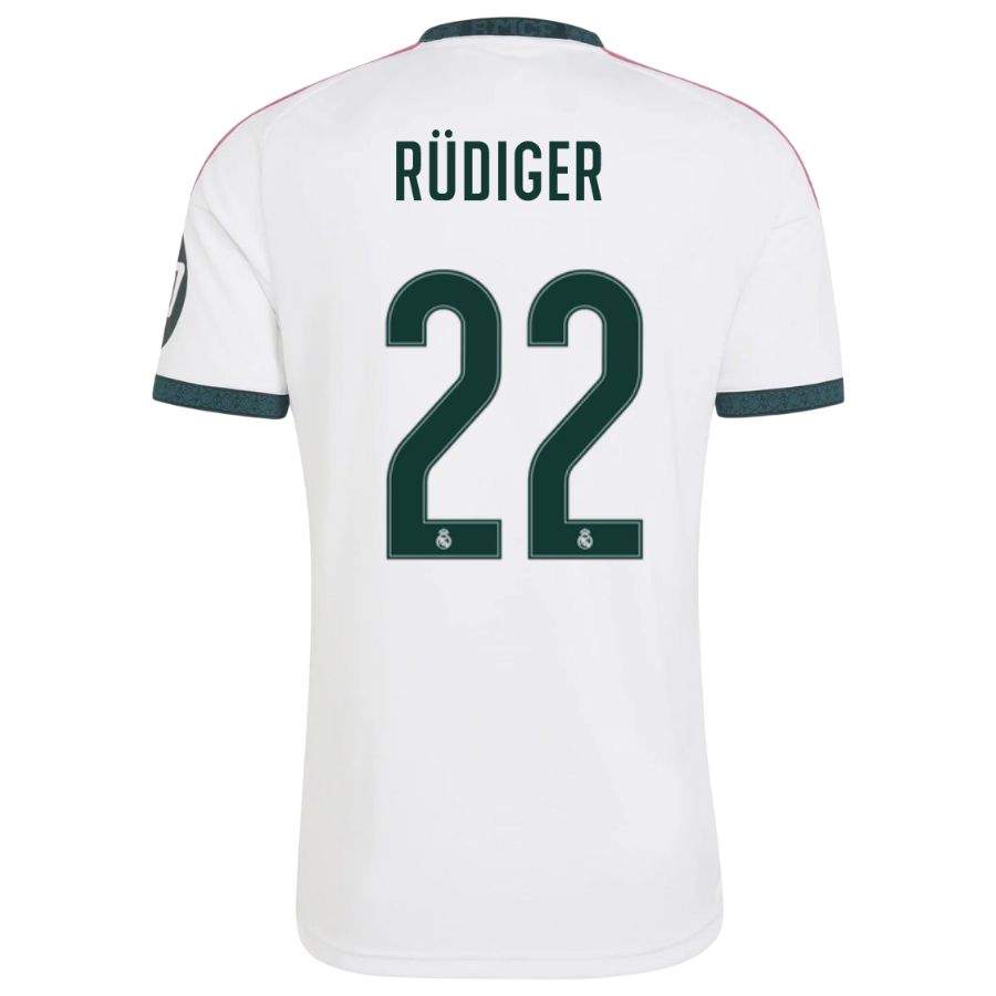 Maillot Real Madrid Domicile 2026 2027 Rudiger (2)