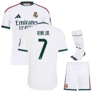 Maillot Real Madrid Kit Enfant Domicile 2026 2027 Vini Jr.