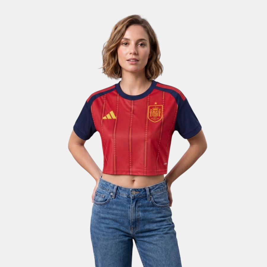 Maillot Top Femme Espagne Domicile 2026 2027 (1)