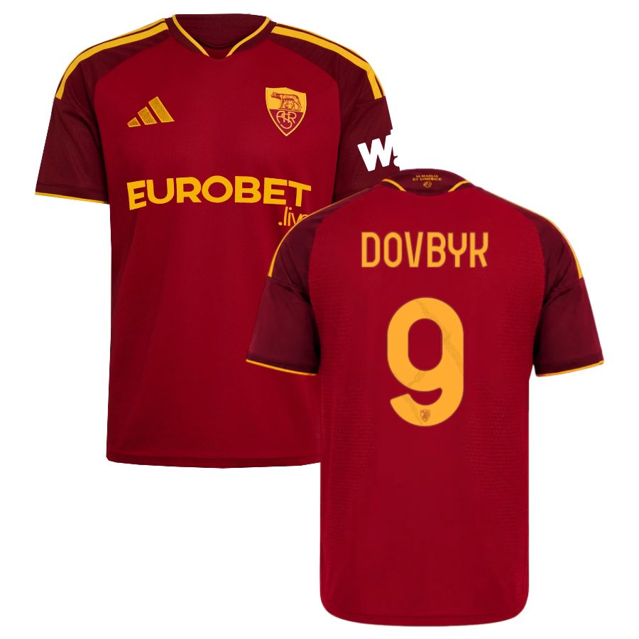 Maillot AS Roma Domicile 2026 2027 Dovbyk (1) Maillot AS Roma Domicile 2026 2027 Dovbyk (1)