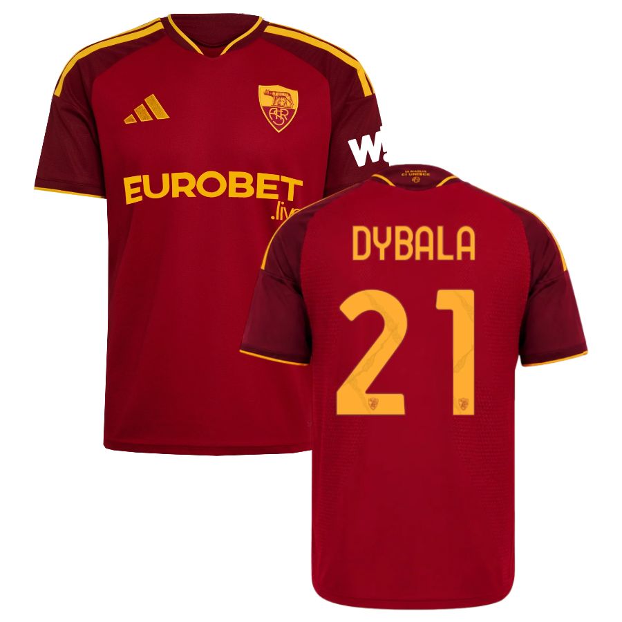 Maillot AS Roma Domicile 2026 2027 Dybala (1) Maillot AS Roma Domicile 2026 2027 Dybala (1)