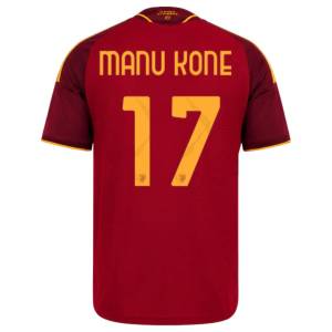Maillot AS Roma Domicile 2026 2027 Manu Kone (2) Maillot AS Roma Domicile 2026 2027 Manu Kone (2)