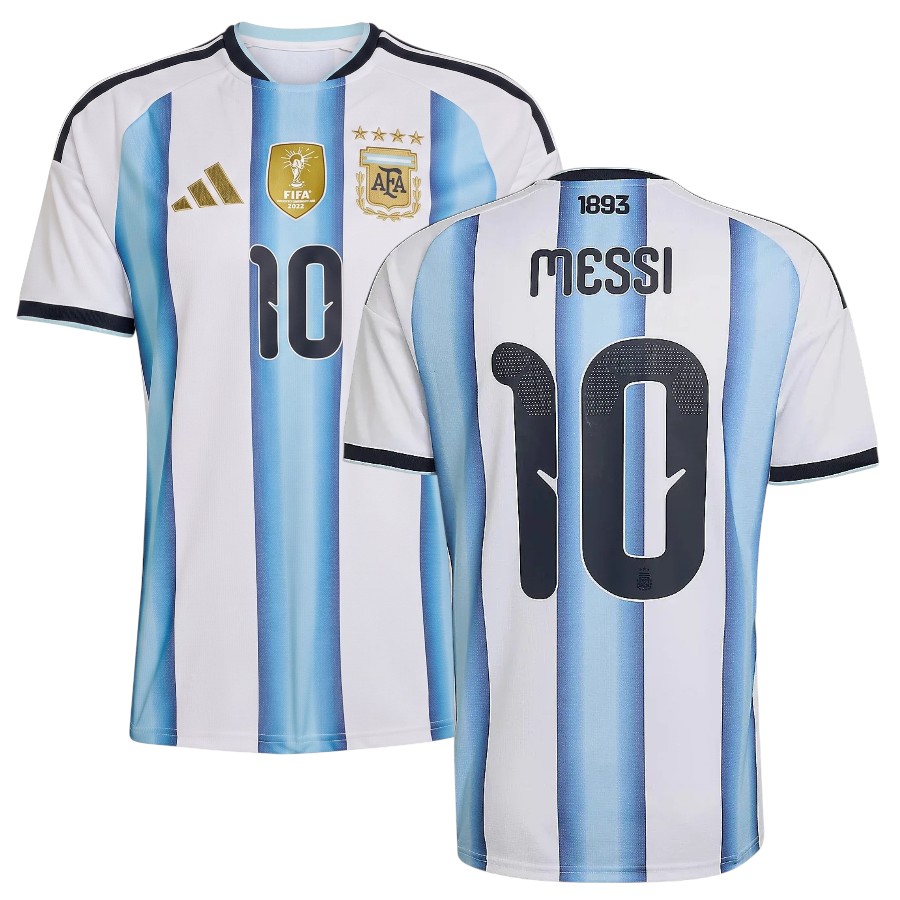 Maillot Argentine Domicile 4 Etoiles Messi Maillot Argentine Domicile 4 Etoiles Messi