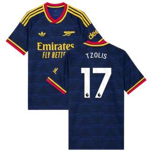 Maillot Arsenal Exterieur 2026 2027 Tzolis