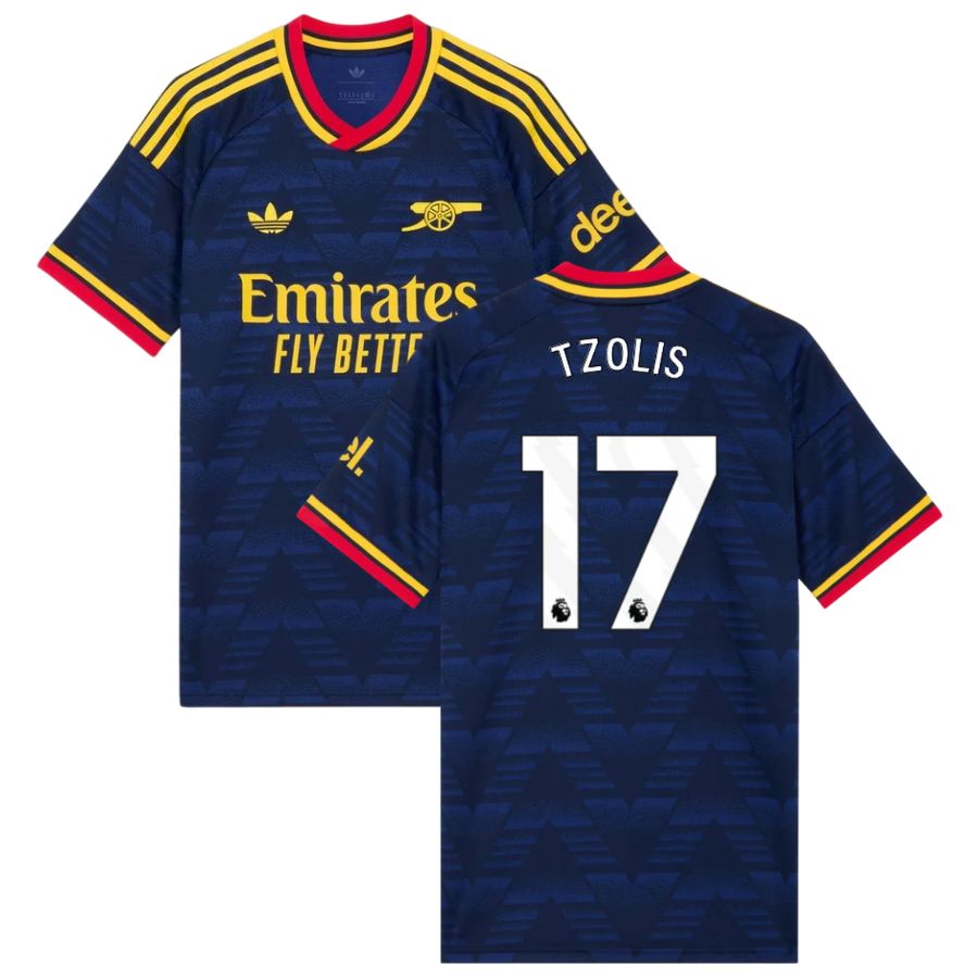 Maillot Arsenal Exterieur 2026 2027 Tzolis (1) Maillot Arsenal Exterieur 2026 2027 Tzolis (1)