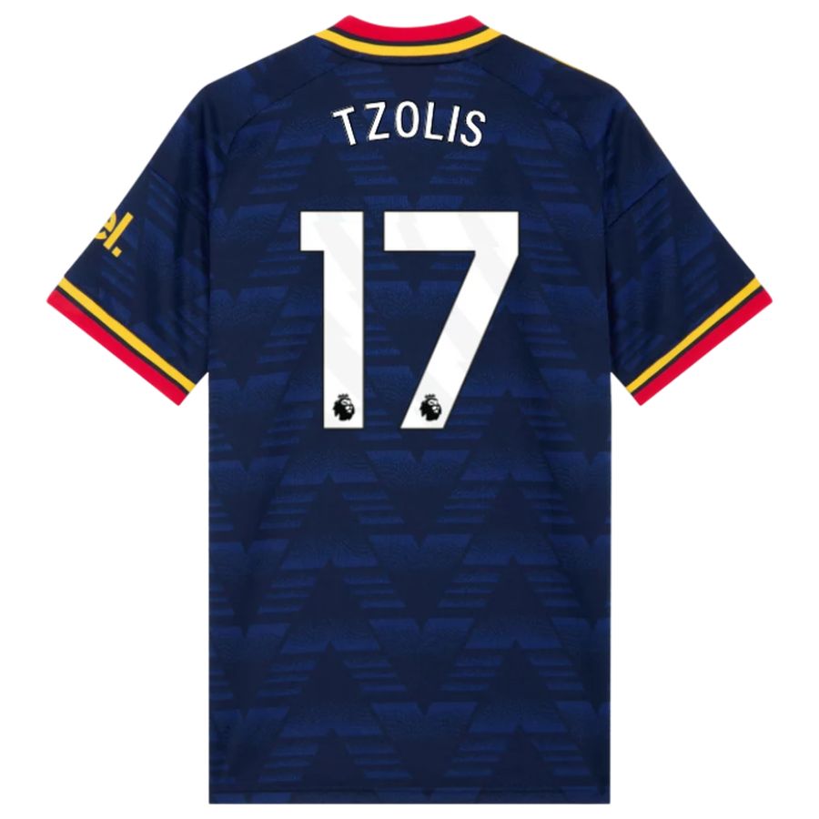 Maillot Arsenal Exterieur 2026 2027 Tzolis (2) Maillot Arsenal Exterieur 2026 2027 Tzolis (2)