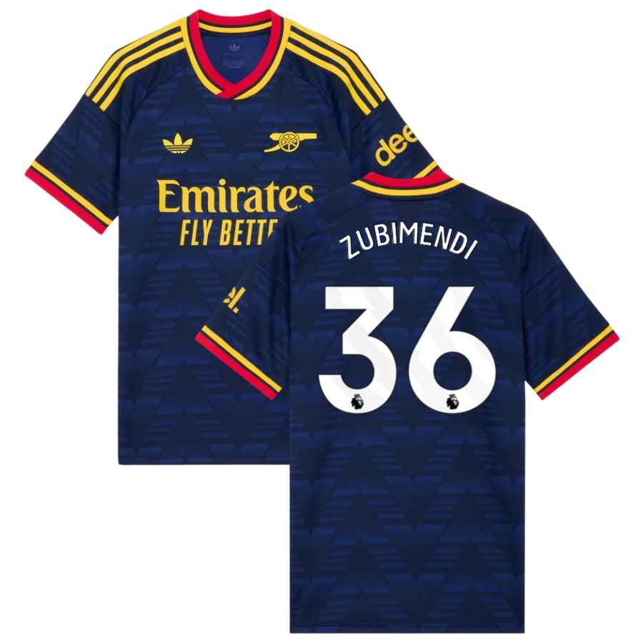 Arsenal Away Jersey 2026 2027 Zubimendi | Foot Soccer Pro