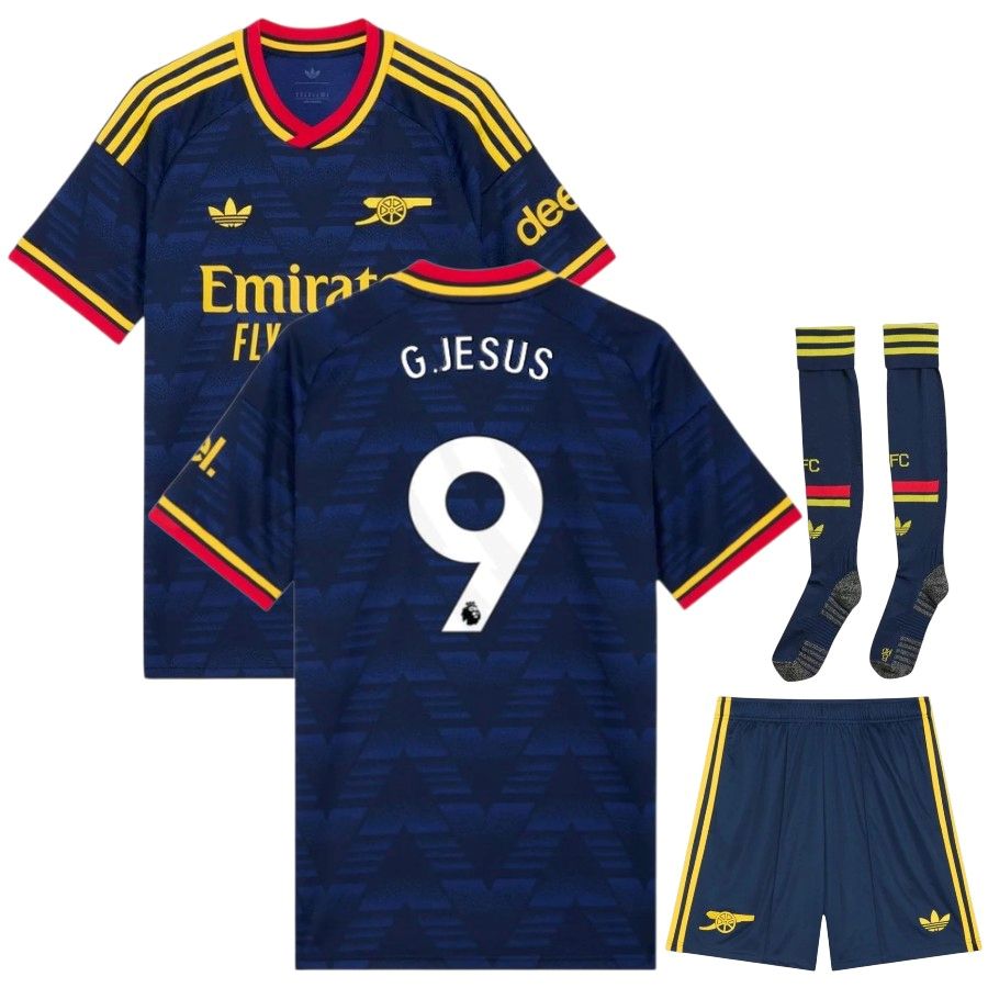 Maillot Arsenal Kit Enfant Exterieur 2026 2027 Jesus