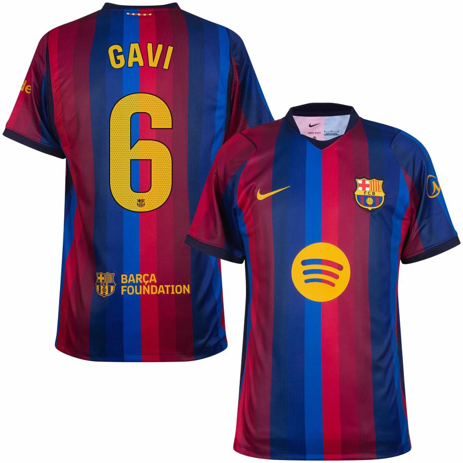 Maillot Barca Domicile 2026 2027 Gavi (1)