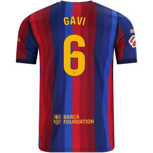 Maillot Barca Domicile 2026 2027 Gavi (2)