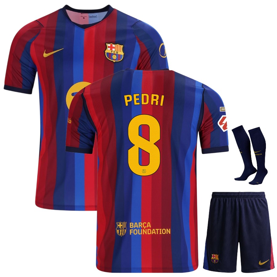 Maillot Barca Kit Enfant Domicile 2026 2027 Pedri