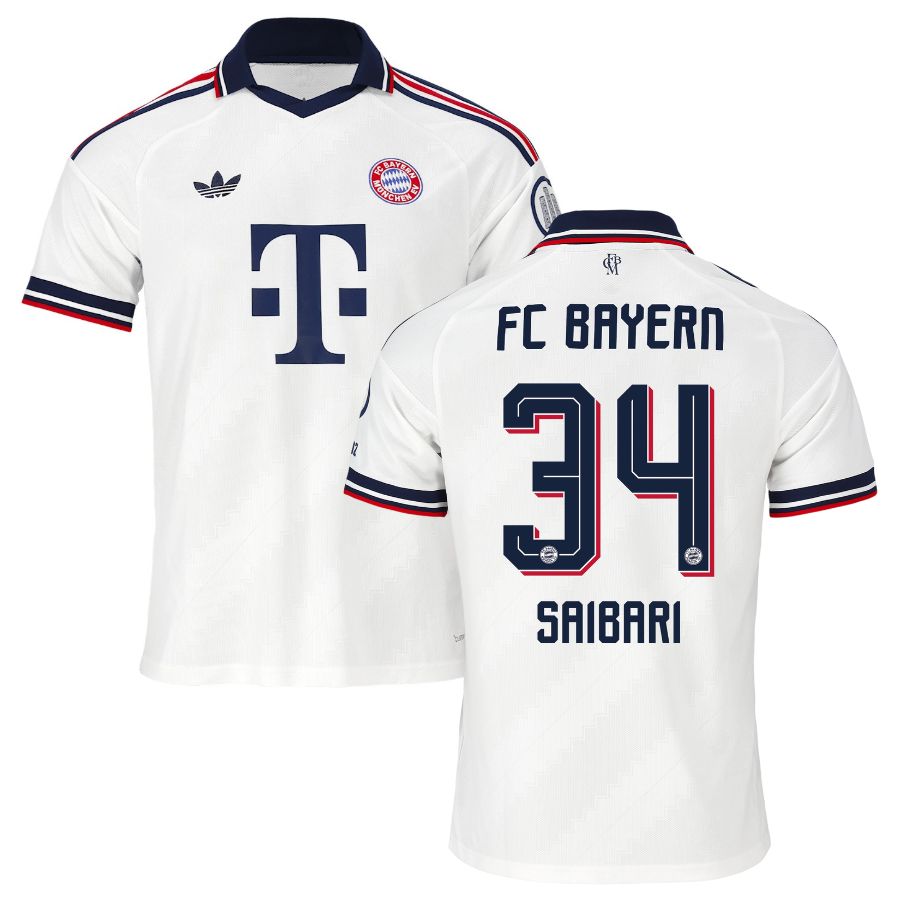 Maillot Bayern Munich Exterieur 2026 2027 Saibari (1) Maillot Bayern Munich Exterieur 2026 2027 Saibari (1)