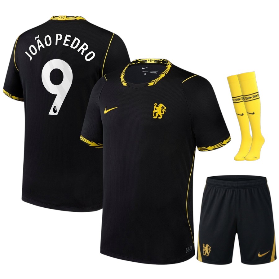 Maillot Chelsea Kit Enfant Exterieur 2026 2027 Joao Pedro Maillot Chelsea Kit Enfant Exterieur 2026 2027 Joao Pedro